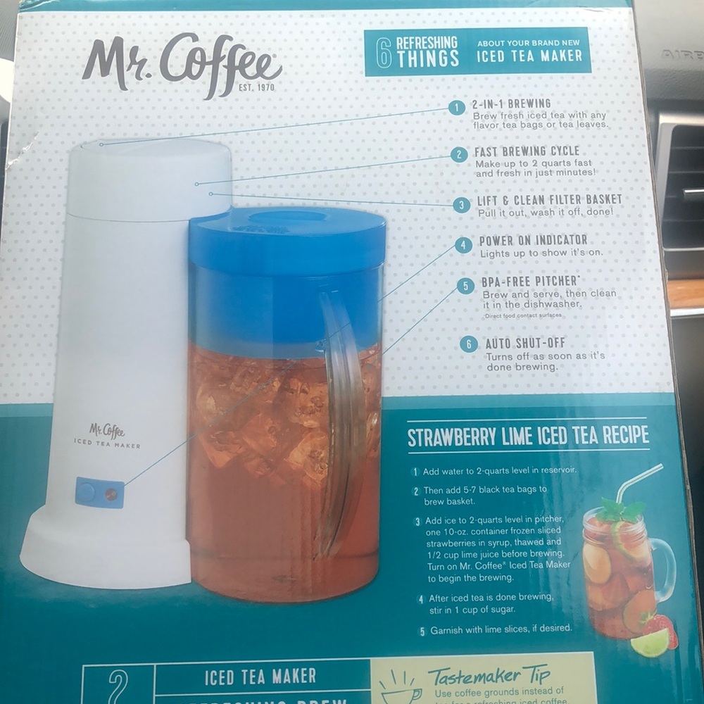 Ice tea maker